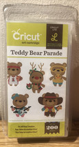 New Cricut Cartridge TEDDY BEAR PARADE 200 IMAGES &amp; KEYPAD OVERLAY - $58.79