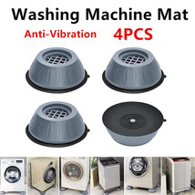 4Pcs Anti Vibration Washing Machine Support Anti-Slip Rubber Feet Base P... - $18.99