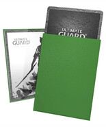 1 pack of 100 Ultimate Guard Katana Green Standard Sized Card Sleeves - $30.21 CAD