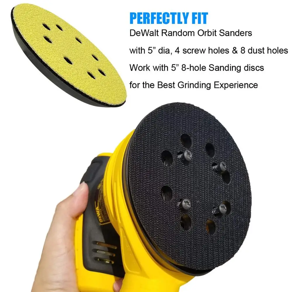5&quot; Hook-&amp;-Loop Sander Pad for DWE6423/6423K, DWE6421/6421K, DCW210B Rand... - $165.70