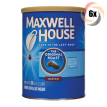 6x Jars Maxwell House Medium Original Coffee Roast | 11.5oz | Fast Shipping! | - £48.48 GBP