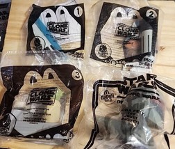 McDonalds 2011 Star Wars The Clone Wars, Complete Set of 4 - Mint in Package - £11.54 GBP