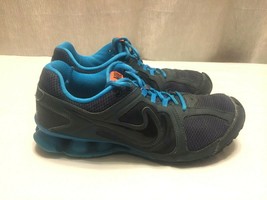 Nike Reax Run 8 Women&#39;s Running Shoes Size 7.5 Gray/Blue Athletic 599579... - $14.36