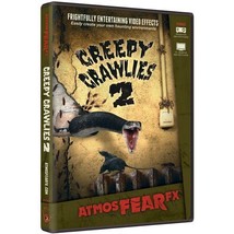 AtmosFX Creepy Crawlies 2 Digital Decorations DVD for Halloween Holiday Projecti - £30.20 GBP
