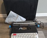Olivetti Lettera 36 Electric Typewriter With Black Hard Case Tested SEE ... - $95.79