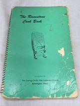 Vintage Church Cookbook Runestone  Kensington MN First Lutheran Sewing Circle - £31.96 GBP
