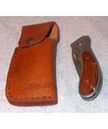 Sheffield Single Blade Locking Folding Pocket Knife with Sheath and Belt... - £24.14 GBP