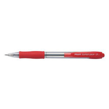 Pilot BPGP Super Grip Retractable Fine Pen 12pcs - Red - £49.58 GBP