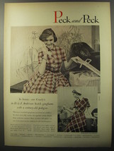 1953 Peck and Peck Dresses Ad - So bonny - our Craely&#39;s in D. &amp; J. Anderson  - £14.68 GBP