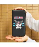 Cute Goth Punk Kuromi Kawaii Long Zipper Wallet Card Holder Leather Rock... - £7.77 GBP