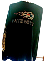 Men’s NFL New England Patriots Football XXL Black Long Sleeve Shirt SKU 032-44 - $5.92
