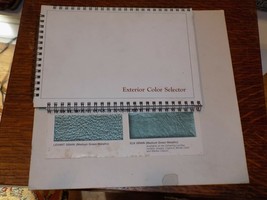 Vintage Chevrolet Exterior Color Selector Dealer Store Display - $94.05