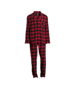 Hanes Men&#39;s Ultrasoft Flannel Pajama Set 2-Piece Long Sleeve Pants Size ... - £17.12 GBP