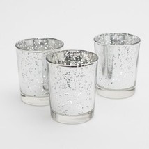 Richland Metallic Gold Mercury Votive Candle Holders Set of 12 with tea ... - $14.84