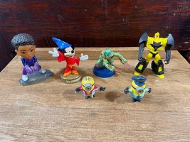 Lot of 6 McDonalds Toys Transformers Disney Minions Teenage Mutant Ninja Turtles - £7.77 GBP