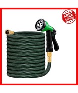 No-Leak Non-Expandable Garden Hose - 50ft with 8 Patterns for All Outdoo... - $935.95 MXN