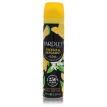 Yardley Freesia &amp; Bergamot Perfume By Yardley London Body Fragrance Spray 2.6 oz - £15.46 GBP