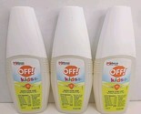 Off! Insect Repellant Spray for Kids 6 Months And Up 4oz (LOT of 3) - £11.55 GBP