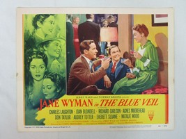 The Blue Veil 1951 Lobby Title Card #1 Jane Wyman Don Taylor - £46.38 GBP
