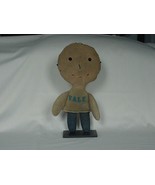 VINTAGE YALE STUFFED CLOTH DOLL WITH CUSTOM DISPLAY STAND - £99.89 GBP