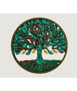 Tree of Life Layered Wood Wall Art – 4-Layer Laser Cut Nature Decor in T... - $38.00
