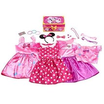 Disney Junior Minnie Mouse Bowdazzling Dress Up Trunk Set, 21 Pieces, Size 4-6x - £47.42 GBP