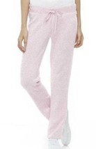 Womens Pants Lounge Jr Girls Pink US Polo Assn. Active Fleece Lined $40-sz L - £15.46 GBP