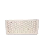 Boat marine allpa Plastic storage bin white  white elastic net dim. 270x... - $35.15