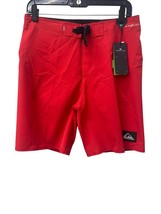 Quiksilver Men Original Highline Kaimana 20&quot; Board Shorts Swim Trunk Red... - $22.28