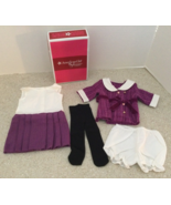 American Girl Rebecca&#39;s Purple  BeForever Meet Outfit BKF10-AF1A - $1,089.10 MXN
