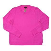 NWT J.Crew K1313 Cashmere Slim-Fit Crewneck in Neon Berry Pink Sweater L - $82.00