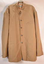 Maltos Mens Button Ribbed Suit Jacket 2XL Pants 38 Khaki 5 USA - £77.84 GBP