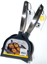 2 Pack Wilton Really Big Spatula Over 6 Inch Wide For Non Stick Baking - £23.44 GBP