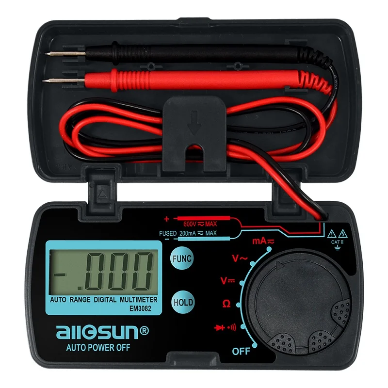 all- EM3082 Mini Auto Range Digital Multimeter  Tester AC DC Ammeter Voltmeter O - £176.26 GBP