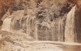 Shasta Springs California~Mossbrae FALLS~1910s Patterson Real Photo Postcard - £8.27 GBP