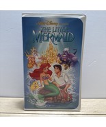 1989 THE LITTLE MERMAID VHS BANNED COVER Excellent Condition Bright Color - $359.35 MXN