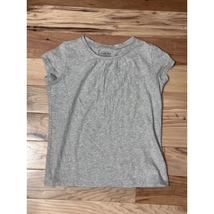 Harper Canyon T-Shirt Girls 6 Gray Short Cap Sleeve Pullover Casual Basic New - £5.34 GBP