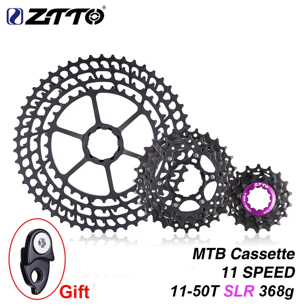 Sporting ZTTO MTB 11 Speed SLR 11-50T Bicycle CAette 11s Chain Ultralight 11spee - £51.66 GBP