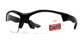 Bifocal Safety Glasses Women Men Reader 2.0 Bifocal Reading Glasses Clear On Top - £6.90 GBP+