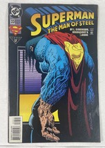 SUPERMAN: THE MAN OF STEEL #33 HIGH GRADE DC COMIC BOOK E62-49 - $150.57 MXN