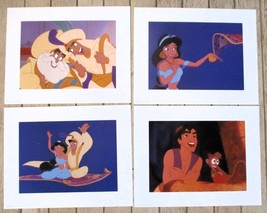 2004 Disney Store ALADDIN Exclusive Portfolio Set of 11" x 14" Color Lithographs - $13.49