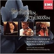 Ludwig van Beethoven : Beethoven: Triple Concerto/Schumann: Piano Concerto CD Pr - £12.00 GBP