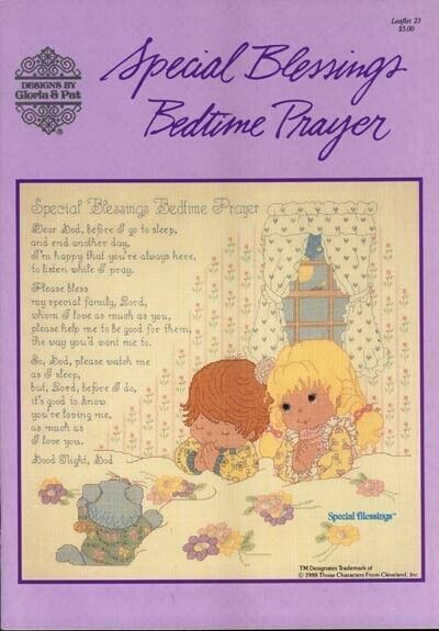 CLEARANCE SALE! Special Blessings Bedtime Prayer by Gloria &amp; Pat - $44.54