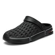 Men&#39;s Slippers Summer Air Cushion Sandals Hollow Out Casual Clogs Shoes Breathab - $18.37