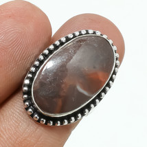 Red Moss Agate Gemstone Handmade Good Friday Gift Ring Jewelry 7&quot; SA 4467 - £4.80 GBP