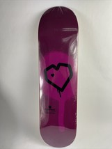 BLUEPRINT skateboards deck 8.25” RARE quality Spray Heart Purple - £31.44 GBP