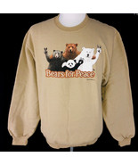 Bears For Peace Sweatshirt S M L JerZees Unisex New NWT - $34.53 CAD