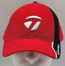 NWT Taylormade Golf Hat One Size Nighthawk Red Dad Cap TMAX Gear Adjustable - £19.31 GBP