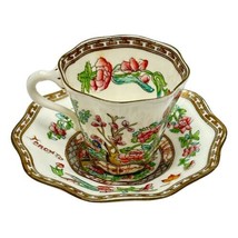 Coalport Indian Tree Cup Saucer Demitasse England Specialty Toronto Pre ... - £56.24 GBP