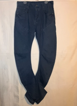 Armani Exchange Mens Jeans Size 32 Straight Leg Long Blue Curve Leg Jean... - £19.12 GBP